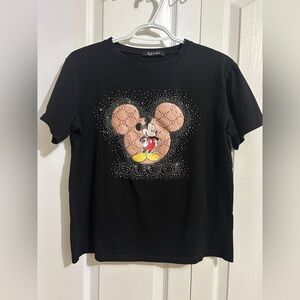 Gucci Black Mickey Mouse Tee